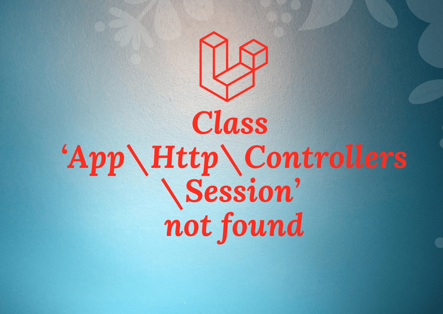 class app http controllers post not found