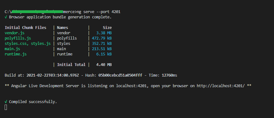 How To Change Angular Port From 4200 To Some Other Port Using CLI